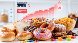 blood sugar spikes after eating